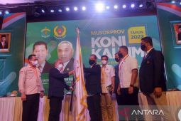 Rusdiansyah Aras  pimpin KONI Kaltim