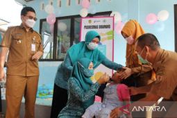 Balita di HST diberikan vitaman A secara gratis