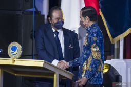 Jokowi dan Surya Paloh bicarakan dinamika politik hingga pemilu