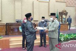 DPRD Kota Jambi gelar paripurna penyampaian lima ranperda