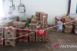 KPPBC Teluk Nibung tindak ratusan karton barang terkena pembatasan