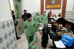 Kodim 0414 Belitung gelar vaksinasi penguat COVID-19