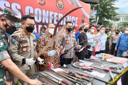 Polresta ungkap 15 kasus tawuran