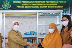 Dinas Ketapang Medan latih terampil olah pangan di tiga kelurahan