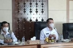 Wawako  Sungai Penuh ikuti Rakor Penanganan Bencana Tahun 2022.