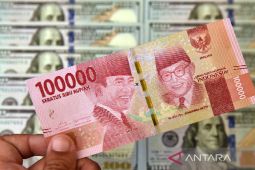 Rupiah akhir pekan menguat ditopang kenaikan harga komoditas