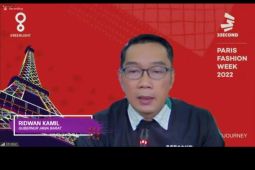 Ridwan Kamil dukung jenama lokal berpartisipasi di Paris Fashion Week 2022