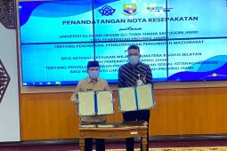 BPJS Ketenagakerjaan, Pemprov Jambi dan UIN teken MoU pelaksanaan program JAMSOSTEK