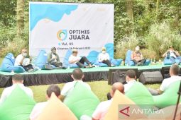 Bupati Bogor dampingi para camat minta bantuan gubernur bangun wilayah