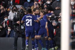 Liga Spanyol-Benzema selamatkan tiga poin Madrid di kandang Rayo Vallecano