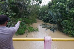 Minibus diseret arus banjir di Aceh Timur