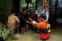 PKS Medan berikan sarapan ke korban terdampak banjir Sungai Deli