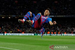 Barca minta Rp451 miliar untuk lepas Aubameyang ke Chelsea