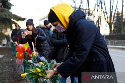 Pengunjuk rasa Rusia tentang perang: "Maafkan Kami" Ukraina