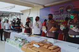 Polda Sumut musnahkan barang bukti narkotika
