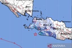 Gempa bermagnitudo 4,8  guncang Bayah, Banten