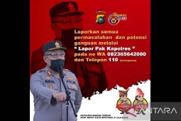 Polres Bangka Tengah tingkatkan pelayanan melalui program "Lapor Pak Kapolres"
