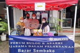 Bulog - Asabri kolaborasi gelar bazar sembako murah