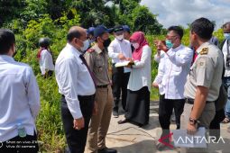 Kejaksaan tinjau lokasi lahan Perusda Aneka Usaha yang bersengketa