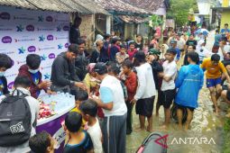 Banjir di Serang - Banten, XL Axiata Pastikan Jaringan Aman dan Salurkan Bantuan Darurat