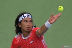 Tim tenis putra Indonesia menantang tuan rumah di laga pembuka SEA Games