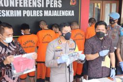 Polisi Majalengka tangkap 9 pencuri kendaraan bermotor