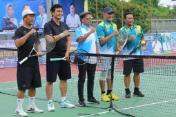 Tebo tuan rumah kejuaraan tenis Tanggo Rajo 2022