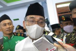 Gus Yahya safari ke PCNU tegaskan kader jauhi politik praktis
