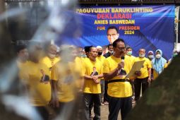 Paguyuban Baruklinthing Tulungagung deklarasi dukung Anies di Pilpres 2024
