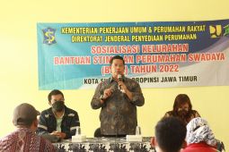 Sebanyak 43 rumah tak layak huni di Surabaya dapat bantuan BSPS PUPR