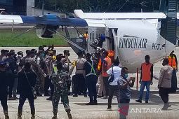 Delapan jenazah korban penyerangan KKB dibawa ke RSUD Mimika