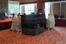 Manasik mulai digelar untuk jamaah siap umrah di Bandung
