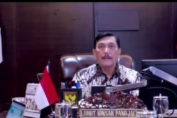 Luhut sebut kondisi pandemi COVID-19 membaik Jabodetabek turun ke level 2