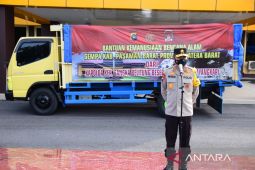 Polda Babel salurkan bantuan sosial kepada korban gempa di Sumatera Barat