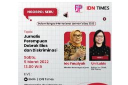 IWD 2022, FJPI dan Menaker sepakat dobrak bias gender