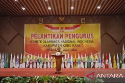 Bupati Kubu Raya minta KONI buat database atlet
