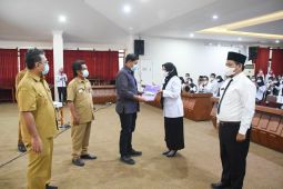 Pemkot Kediri serahkan SK 93 orang P3K guru formasi 2021