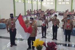 Zainuddin Hasibuan terpilih jadi Ketua Kwarcab Pramuka Palas