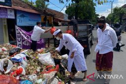 DLHK Denpasar tangani sampah usai Nyepi