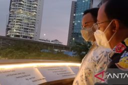 37 nama nakes gugur akibat COVID-19 diabadikan di Jembatan Phinisi