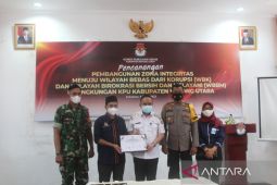 KPU Kayong Utara deklarasikan zona integritas menuju WBK - WBBM