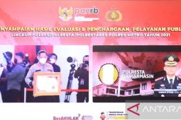 Banjarmasin Police receives ministry's excellent service award