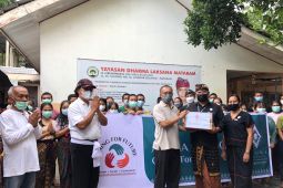 Peduli sesama, Aruna Senggigi bakti sosial ke Panti Asuhan Yayasan Dharma Laksana Mataram