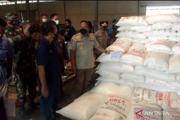 Pastikan ketersediaan pupuk, Forkopimda tinjau gudang pupuk subsidi