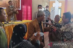 Dua mantan wakil bupati bertemu di acara Pujakesuma Labura