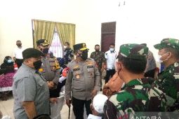 Kapolda Sumut cek akselerasi vaksinasi di wilayah hukum Polres Tapsel