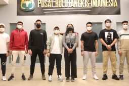 All England 2022 - Kontingen timnas bulu tangkis Indonesia bertolak ke Birmingham