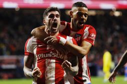 Atletico Madrid naik ke peringkat ketiga usai kalahkan Cadiz 2-1