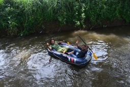 Kelurahan Burengan Kediri manfaatkan Kali Kresek untuk sarana wisata