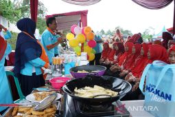 Kampanye gemar makan ikan menjadi momentum Hari Nelayan di Lebak